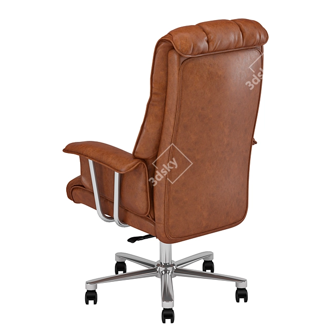 Executive President Chair 150kg Capacity 3D model image 4