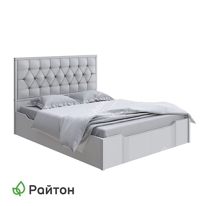 Vester Upholstered Storage Bed 3D model image 2