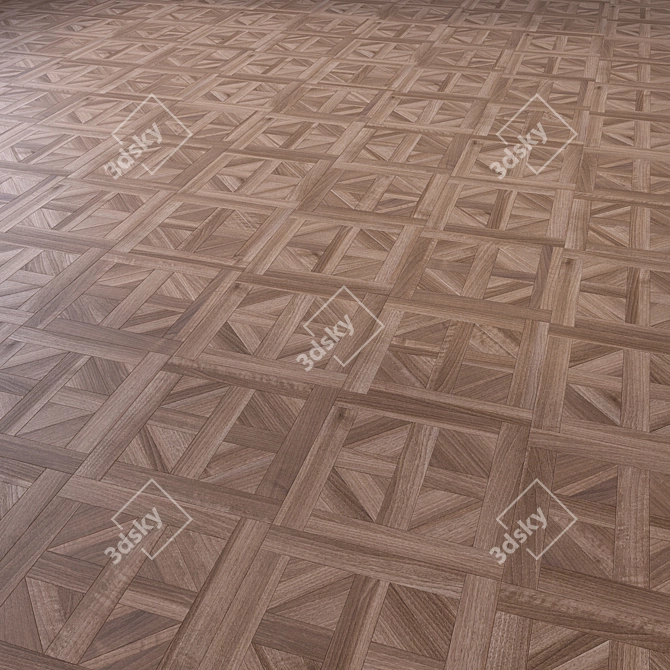 Versatile High-Quality 3D Parquet 3D model image 2