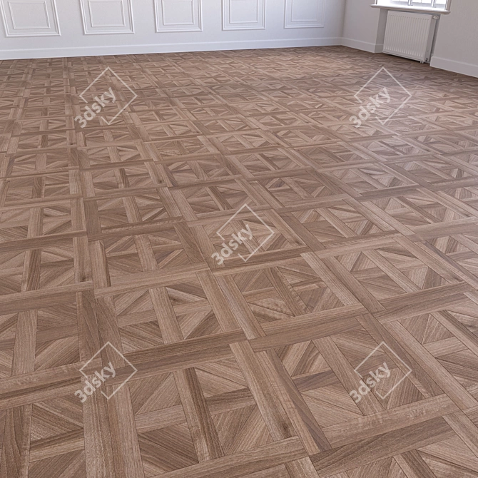 Versatile High-Quality 3D Parquet 3D model image 4