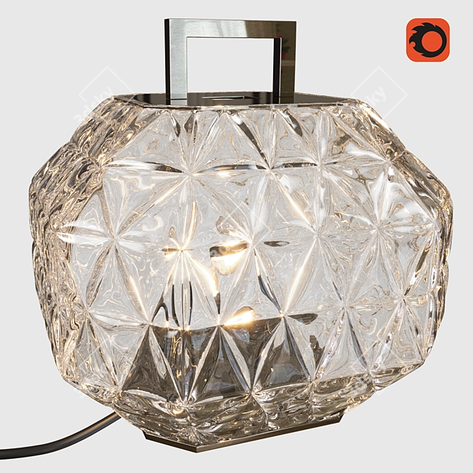 Translation from Russian: "столик лампа сокровище"

Treasure Table Lamp  3D model image 4