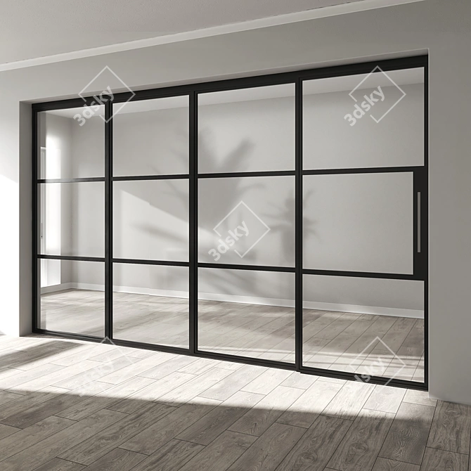 SmartSystems Sliding Doors Set 3D model image 4