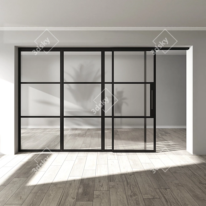 SmartSystems Sliding Doors Set 3D model image 5