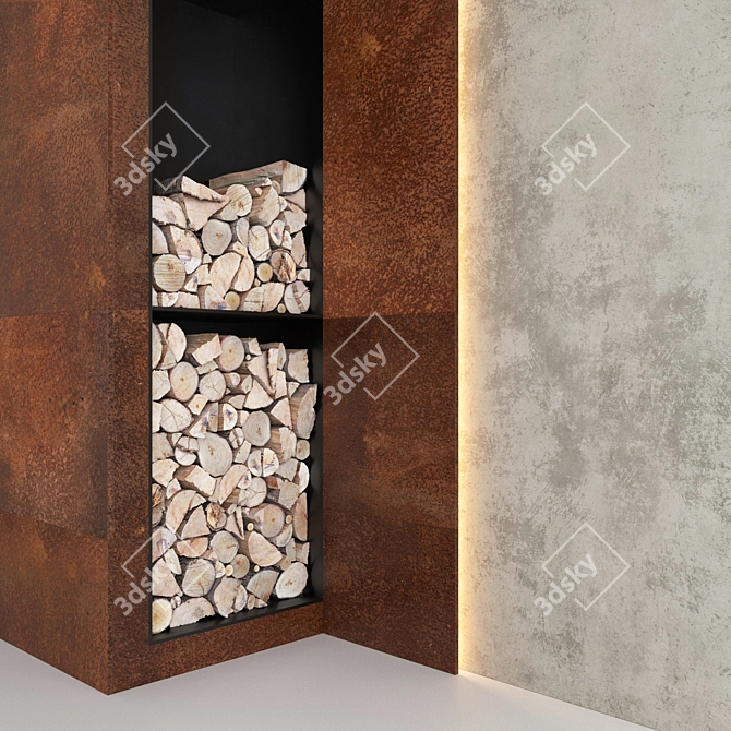 Impression 2G L Decorative Wall 3D model image 2