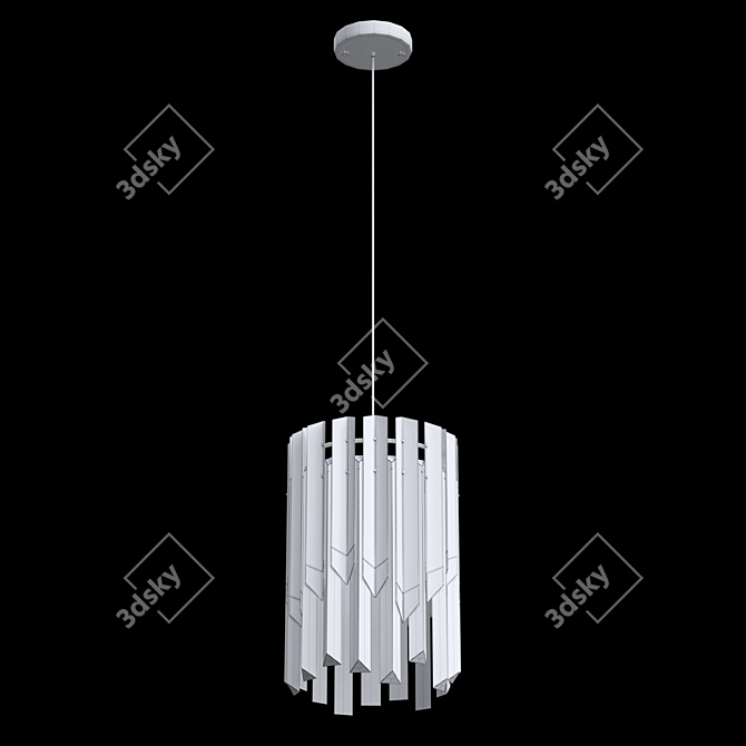 Elegant Vienna Chandelier Fixture 3D model image 3