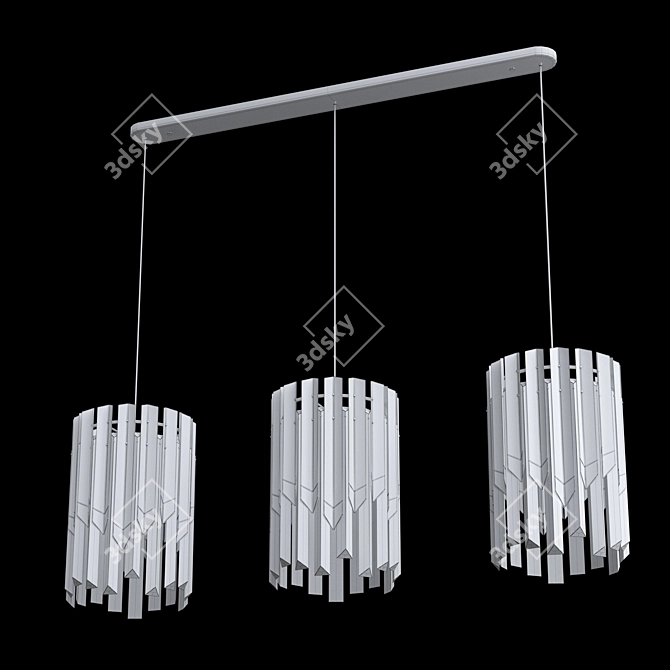 Elegant Vienna Chandelier Lighting 3D model image 3