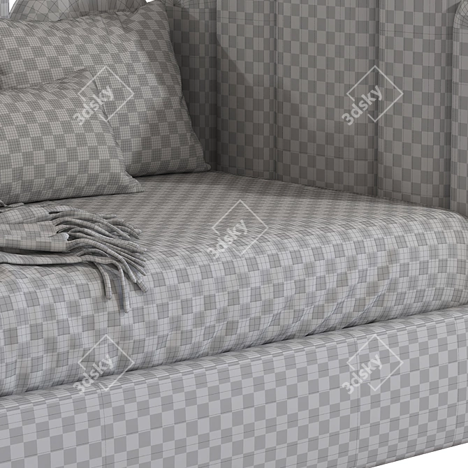 Modern Style Sofa-Bed 297 3D model image 7