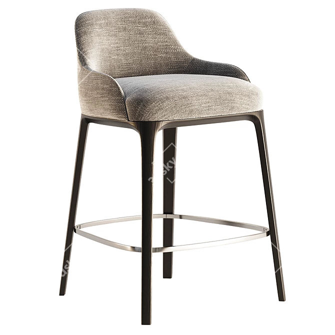 Sophie Bar Stool Minotti 2017 3D model image 2