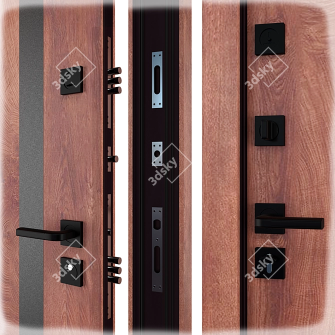 Stella Entry Metal Door (Abvehr) 3D model image 2