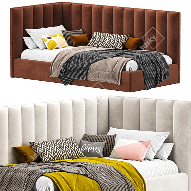 Twix Milk Bed 2015 Design 3D model image 2