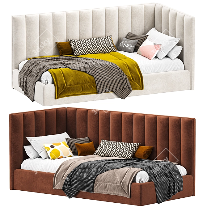 Twix Milk Bed 2015 Design 3D model image 3