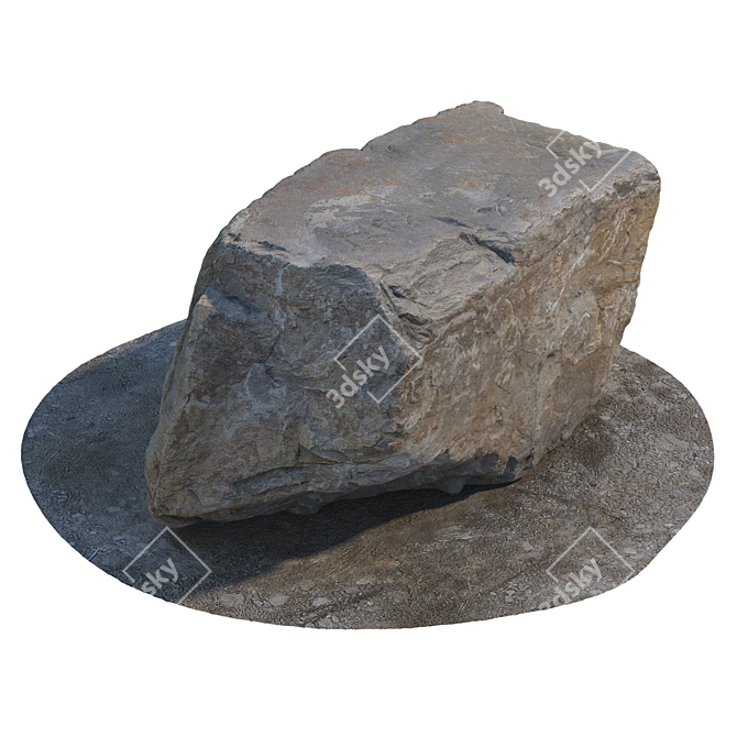 Natural Stone 3D Models Kit 3D model image 1