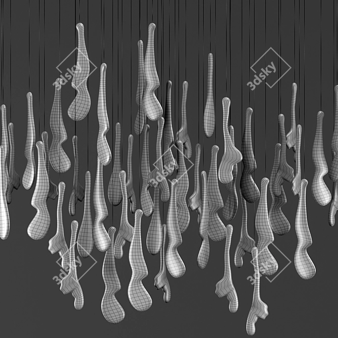 Herbarium Icon Chandelier — Exquisite Lighting 3D model image 7