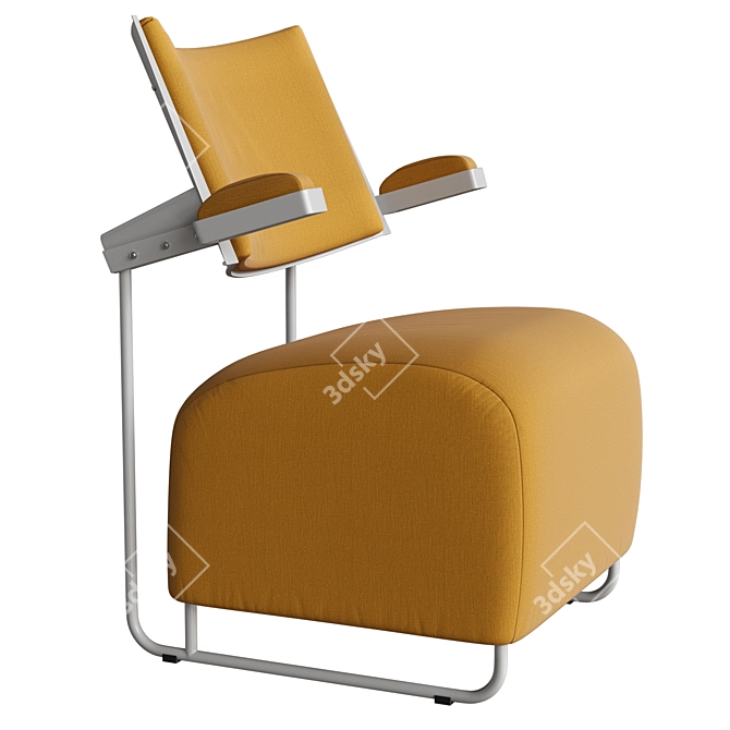 Inno Oscar Easy Chair: Timeless Comfort 3D model image 1