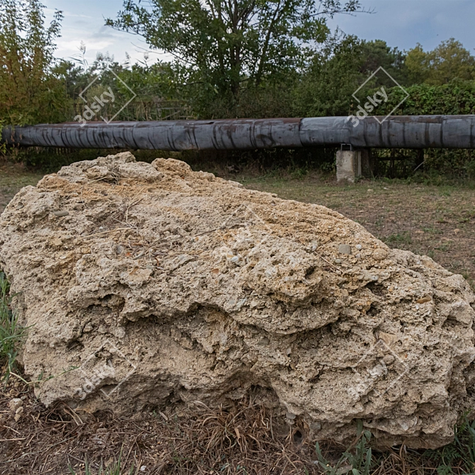 Stone Texture Set for Landscaping 3D model image 6