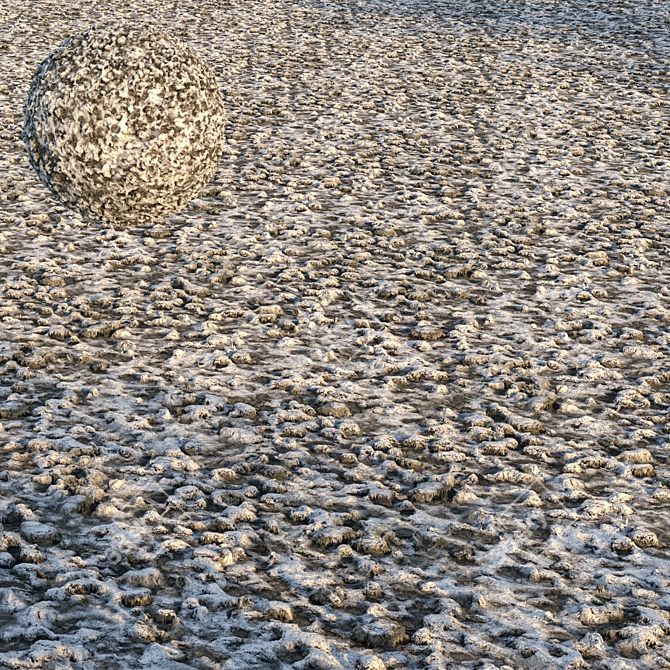 Seamless Snow Texture Pack 3D model image 3