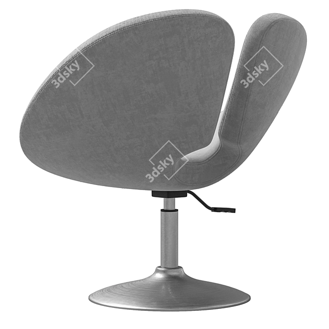 Adjustable Faux Leather Chair 3D model image 6