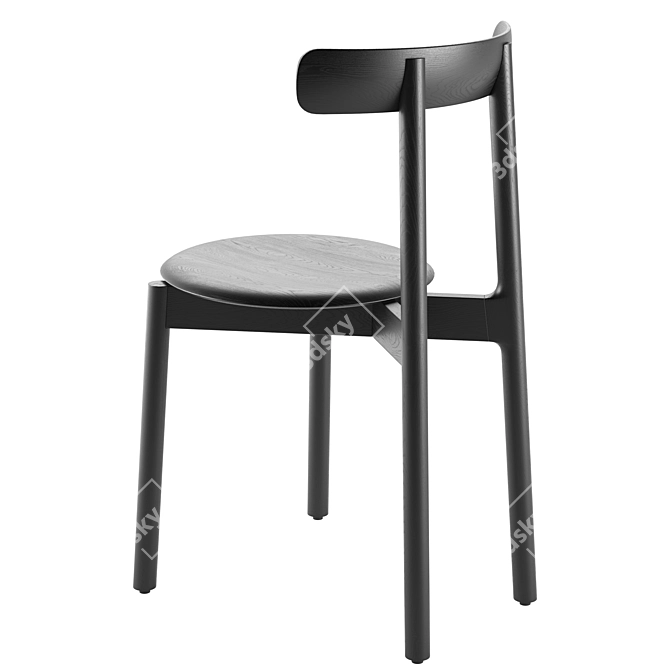 Minimalist Bice Chair Model 3D model image 6