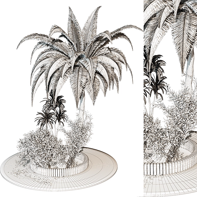 Outdoor Plant 211 - 2015 Edition 3D model image 4