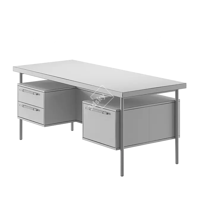 Sullivan Executive Desk Set 3D model image 2