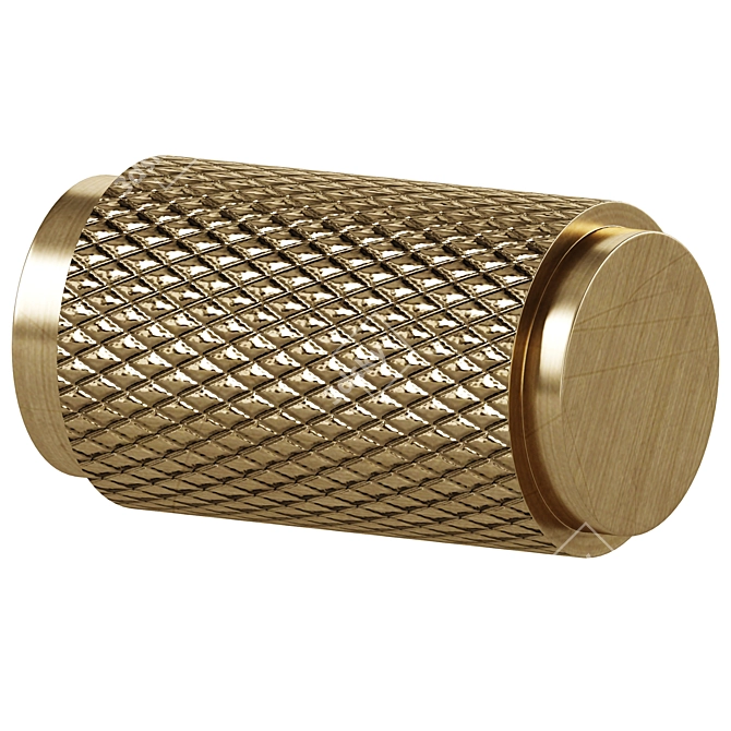  HART Brass Knurled Meraki Handles 3D model image 3