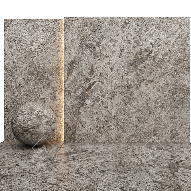 Luxury Marble Texture Set 013 3D model image 2