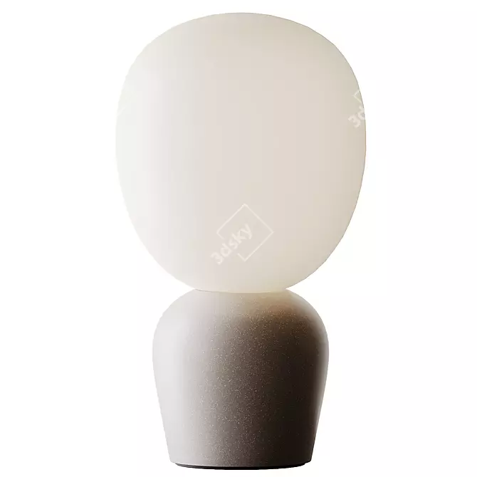 Sleek Buddy Table Lamp 3D model image 1