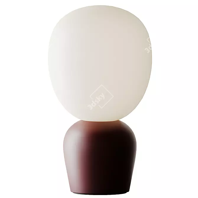 Sleek Buddy Table Lamp 3D model image 3