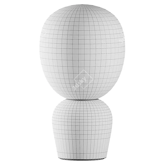 Sleek Buddy Table Lamp 3D model image 6