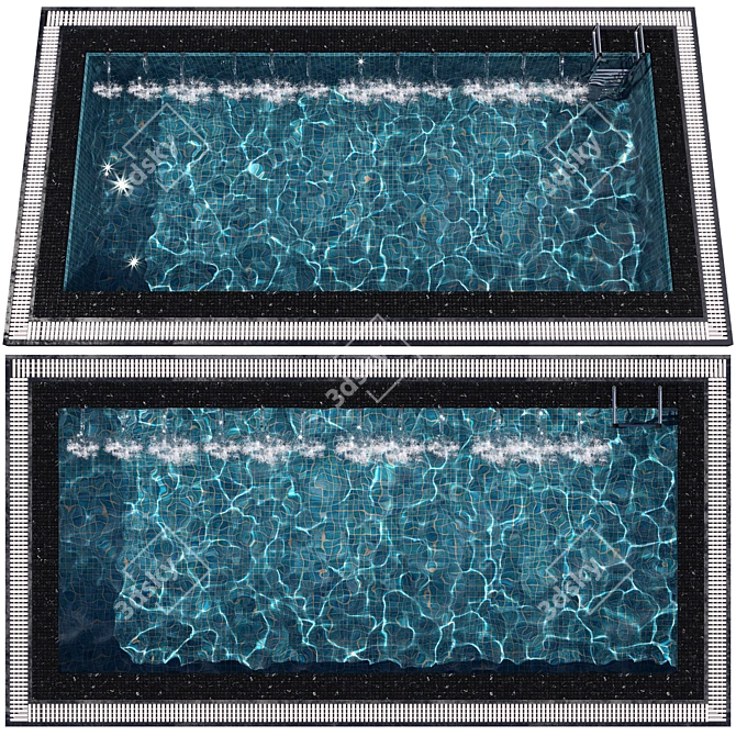 Swimming Pool NO74: Caustic Visualization 3D model image 1