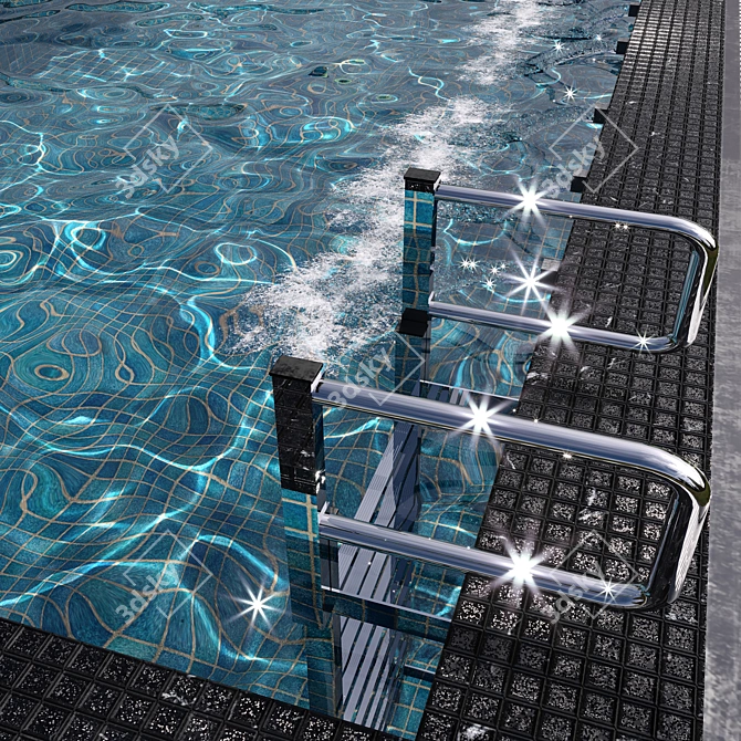 Swimming Pool NO74: Caustic Visualization 3D model image 5