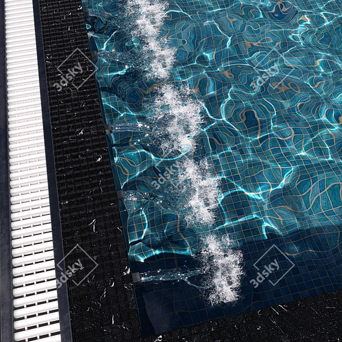 Swimming Pool NO74: Caustic Visualization 3D model image 6