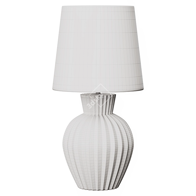 Constance Small Table Lamp - VLB60S 3D model image 3