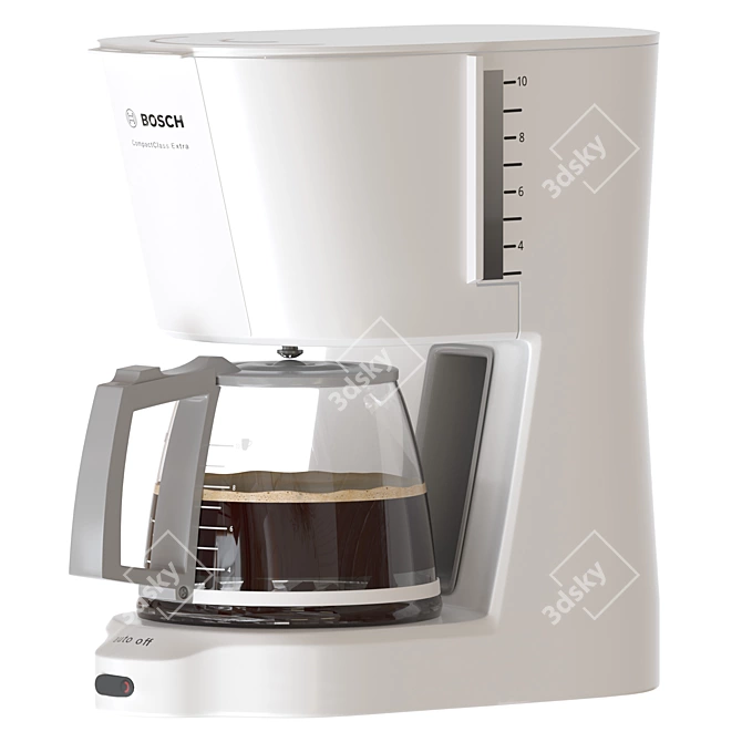 BOSCH Filter Coffee Maker TKA3A034GB 3D model image 3