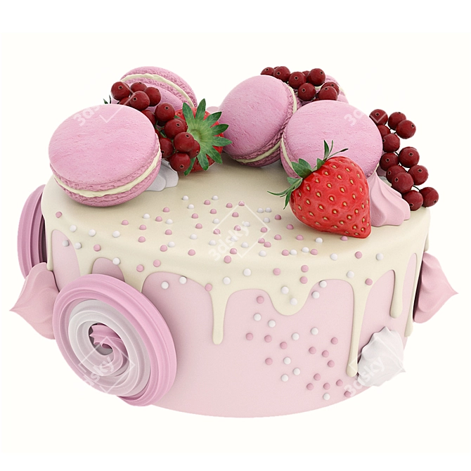 Festive Cake Collection | 3D Models 3D model image 5