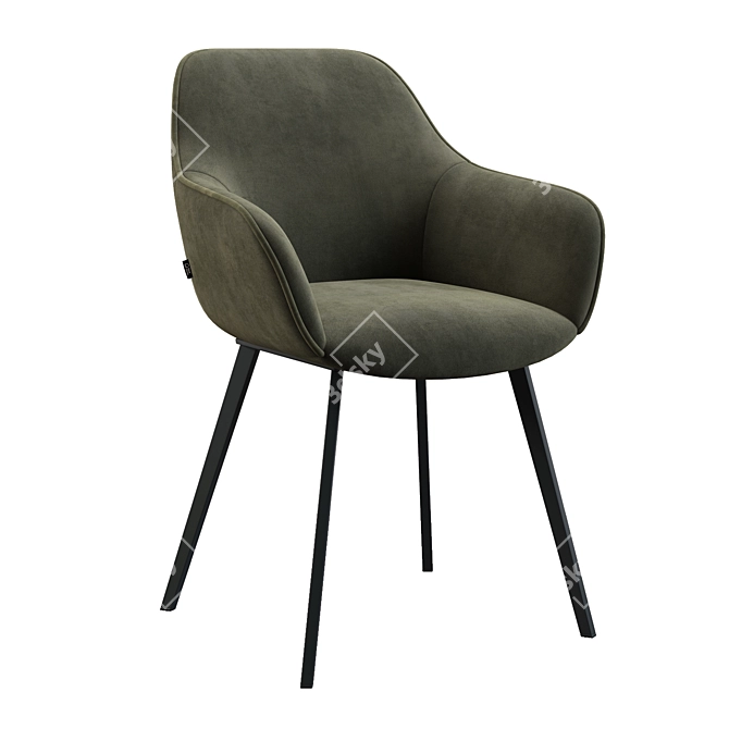 La Forma Chair Aminy 3D model image 3