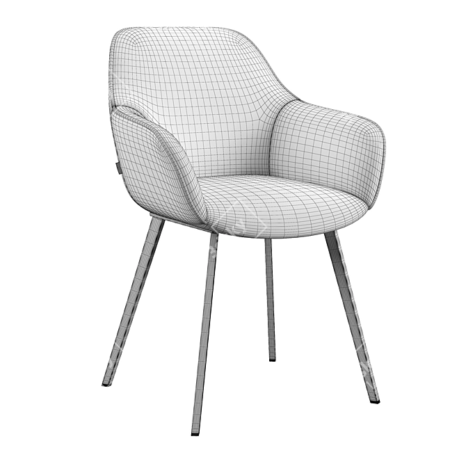 La Forma Chair Aminy 3D model image 5