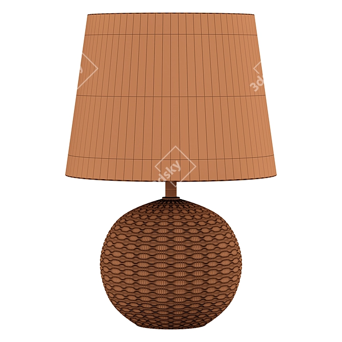 Sleek 2015 Fairfax Lamp 3D model image 3