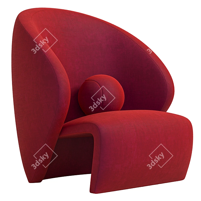 Unique 2014 Designed Sofa Set 3D model image 4