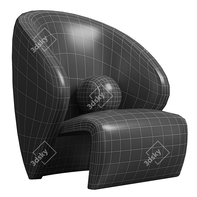 Unique 2014 Designed Sofa Set 3D model image 6