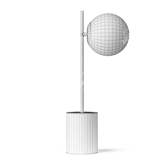 Anais Terrazzo Metal Table Lamp 3D model image 5