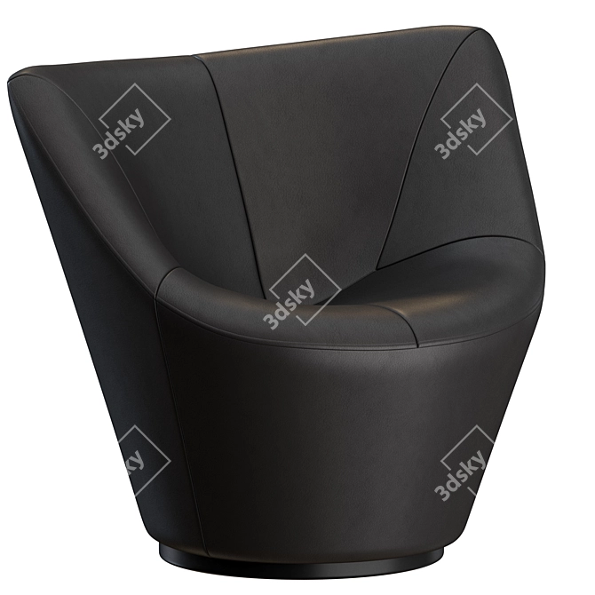 Ligne Roset ANDA Armchair Set 3D model image 6