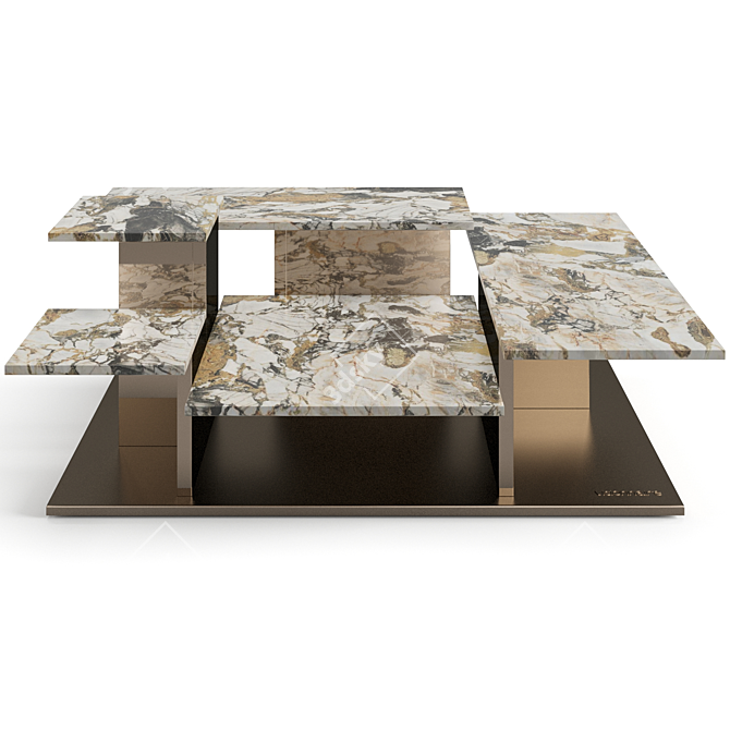 Modern Designer Visionnaire Building Table 3D model image 1