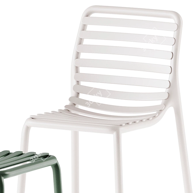 Adjustable Mesh Outdoor Chair 3D model image 5