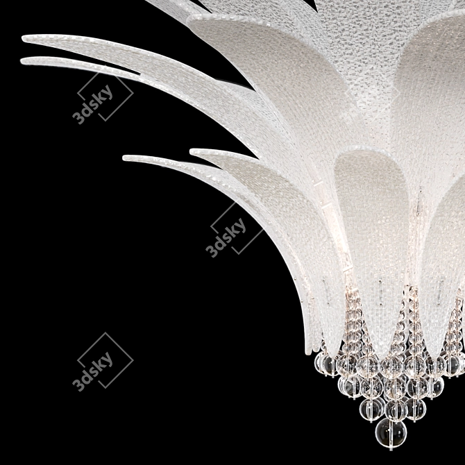 Wire Moroccan Chandelier 3D model image 2