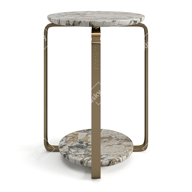  Elegant Visionnaire Button Coffee Tables 3D model image 2