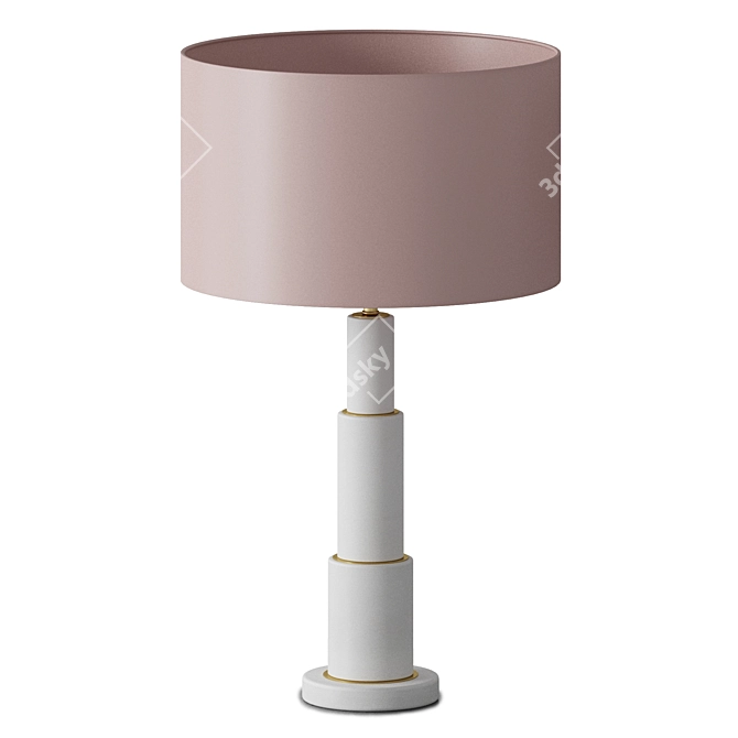 Elegant Modern Table Lamp 3D model image 3