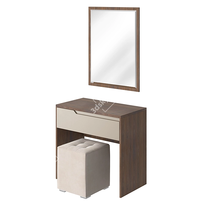 Studio Plus Vanity Set 3D model image 1