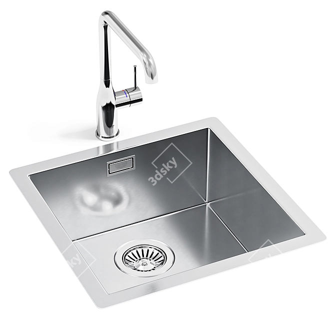 GROHE K700 Sinks and Essence Mixers 3D model image 3