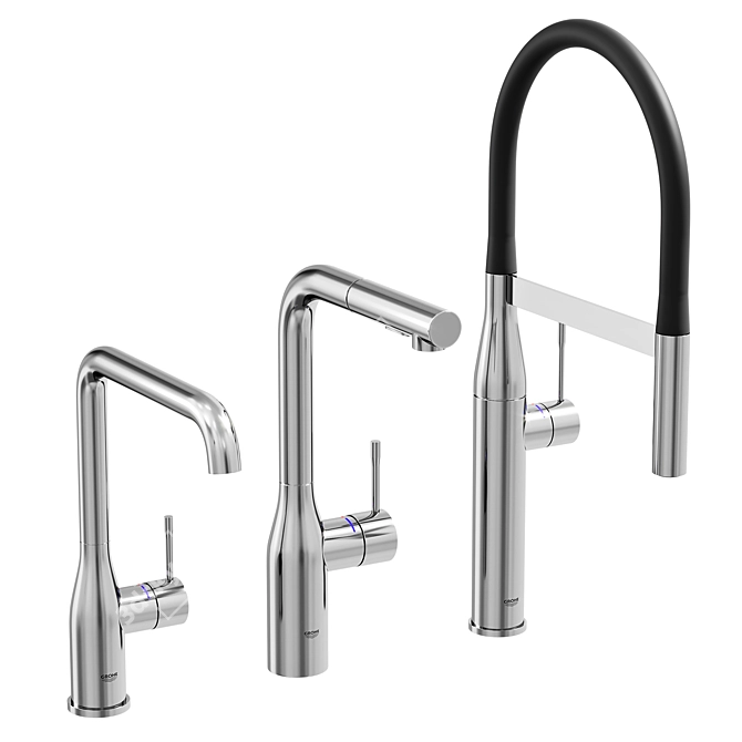 GROHE K700 Sinks and Essence Mixers 3D model image 5